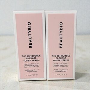 (2) BEAUTYBIO THE ZENBUBBLE BI PHASE TONER SERUM BUNDLE